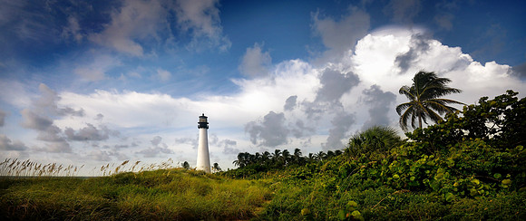 Cape Florida Lighthouse Landscape 001 24 inch canvas 002